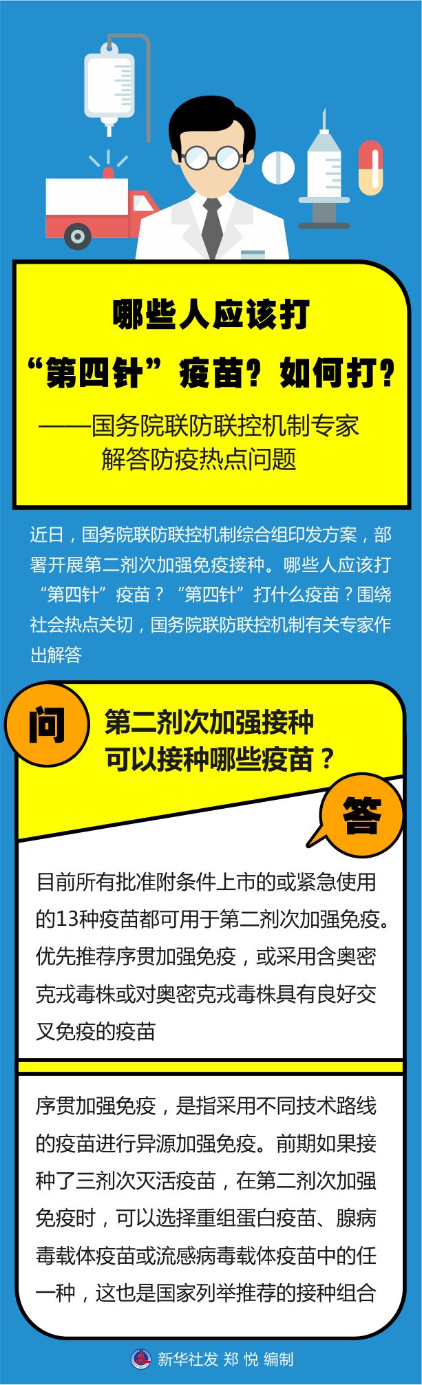 哪些人应该打“第四针”疫苗？如何打？——国务院联防联控机制专家解答防疫热点问题(图3)