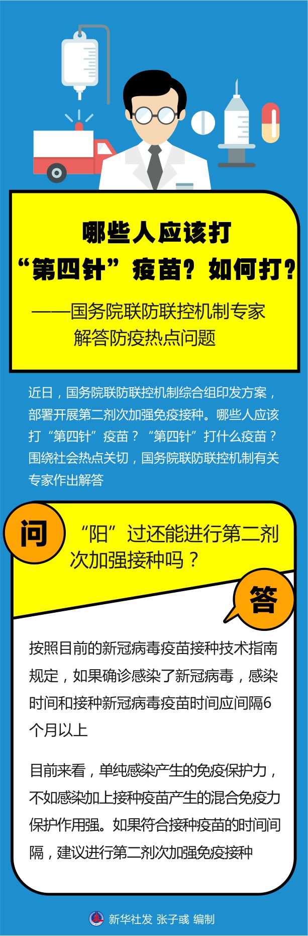 哪些人应该打“第四针”疫苗？如何打？——国务院联防联控机制专家解答防疫热点问题(图5)