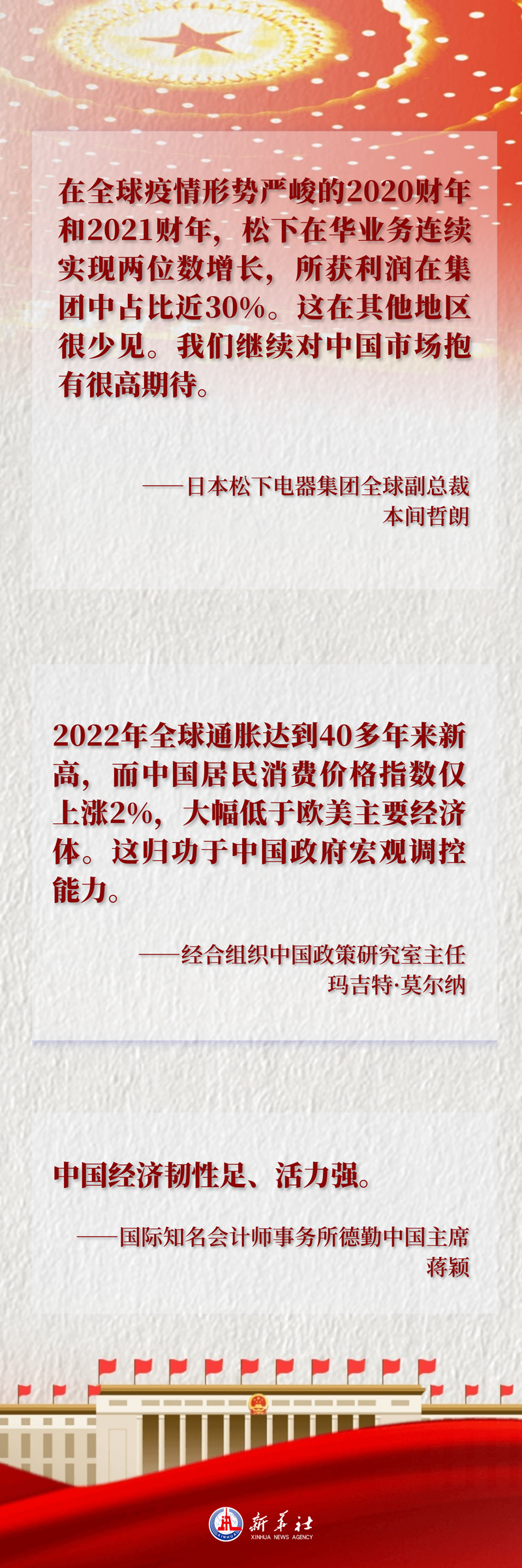 两会世界眼丨中国发展的理性、韧性、确定性让世界吃了“定心丸”(图2)